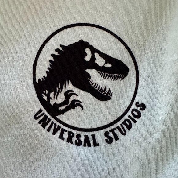 NWT L/Large Universal Studios Jurassic World Blue Long Sleeve Women's T-Shirt - Picture 3 of 7